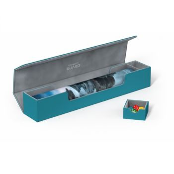 Ultimate Guard - Flip'n'Tray Mat Case - Box for Playmat - Play mat - Petrol/Grey