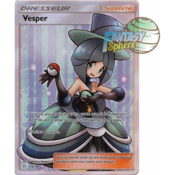 Item Vesper - Full Art Ultra Rare 175/181 - Sun and Moon 9 Shock Duo