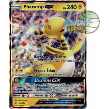Item Pharamp GX - Ultra Rare 43/181 - Sun and Moon 9 Shock Duo