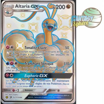 Item Altaria GX - Full Art Ultra Rare SV77/SV94 - Sun and Moon 11.5 Occult Destiny