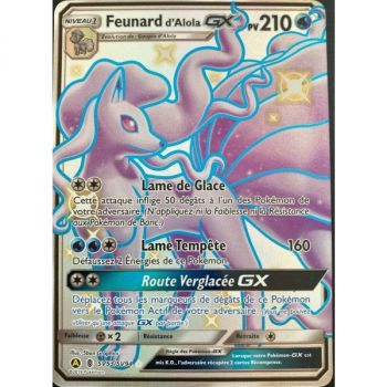 Item Alolan Ninetales GX - Full Art Ultra Rare SV53/SV94 - Sun and Moon 11.5 Occult Fates
