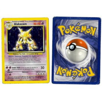 Item Alakazam 1/102 Base Set Holo Unlimited French View Scan