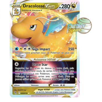 Item Dragonite VSTAR - Full Art Ultra Rare 50/78 - Sword and Shield Pokemon GO