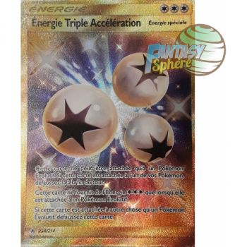 Item Triple Acceleration Energy - Secret Rare 234/214 - Sun and Moon 10 Infallible Alliance