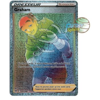 Item Graham - Secret Rare 207/196 - Sword and Shield 11 Lost Origin