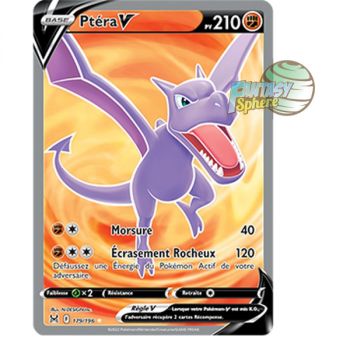 Item Ptera V - Full Art Ultra Rare 179/196 - Sword and Shield 11 Lost Origin