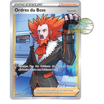 Item Boss Orders (Lysandre) - Full Art Ultra Rare TG24/TG30 - Sword and Shield 11 Lost Origin