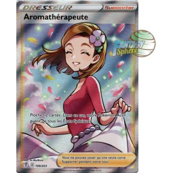Item Aromatherapist - Full Art Ultra Rare 199/203 - Sword and Shield 7 Evolution Celeste