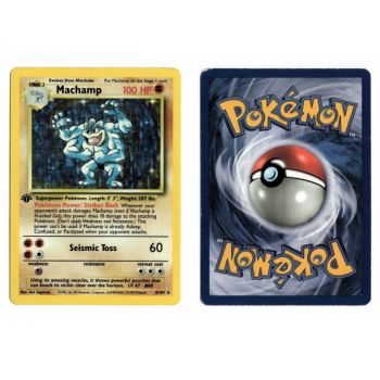 Item Machamp 8/102 Holo Base Set 1st English View Scan