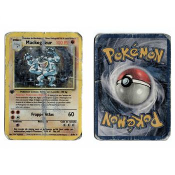 Item Machamp 8/102 Holo Base Set 1st French View Scan