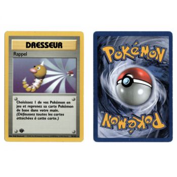 Item Recall 78/102 Base Set Rare 1st French See Scan