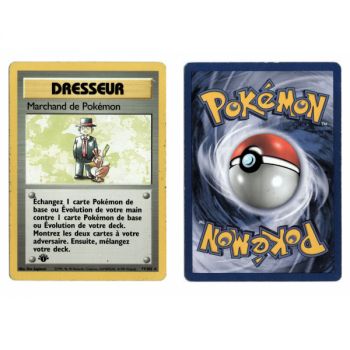 Item Pokémon Merchant 77/102 Rare Base Set 1st French View Scan