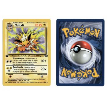 Item Voltali 20/64 Jungle Rare 1st French View Scan