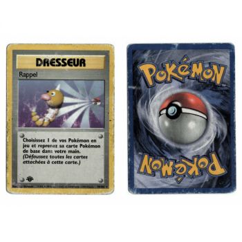 Item Recall 78/102 Base Set Rare 1st French See Scan