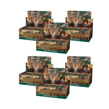 Magic The Gathering - Lot of 6 Booster Boxes - Draft - The Lord of the Rings: Chronicles of Middle-earth - FR
