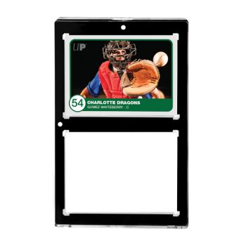 Ultra Pro - One Touch Rigid Card Sleeve - Black Frame - 2 Cards