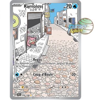 Item Ramoloss - Rare Illustration 204/198 - Scarlet and Violet