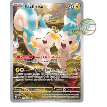 Item Pachirisu - Rare Illustration 208/198 - Scarlet and Violet