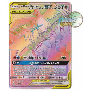 Item Moltres, Zapdos and Articuno GX - Secret Rare 69/68 - Sun and Moon 11.5 Occult Destinees