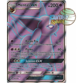 Item Mentali GX - Full Art Ultra Rare 140/149 - Sun and Moon 1