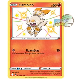 Item Flambino - Shiny SV015/SV122 - Sword and Shield 4.5 Radiant Destiny