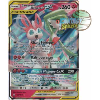 Item Gardevoir and Nymphali GX - Ultra Rare 130/214 - Sun and Moon 10 Infallible Alliance