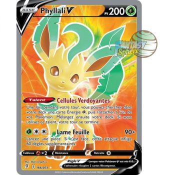 Item Phyllali V - Full Art Ultra Rare 166/203 - Sword and Shield 7 Evolution Celeste