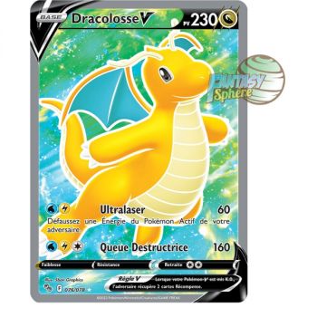 Item Dragonite V - Full Art Ultra Rare 76/78 - Sword and Shield 10.5 Pokemon GO
