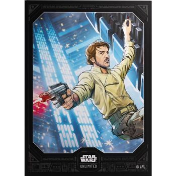 60 Card Sleeves - Standard - Cassian Andor - Star Wars: Unlimited - Gamegenic