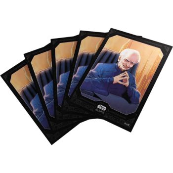 60 Card Sleeves - Standard - Chancellor Palpatine - Star Wars: Unlimited - Gamegenic