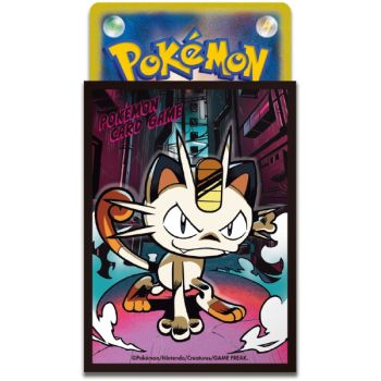 64 Card Sleeves - Standard - Meowth - Pokemon Center