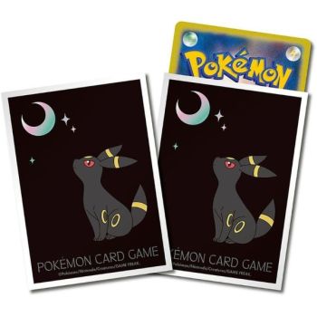 64 Card Sleeves - Standard - Umbreon Moon White Border Version - Pokemon Center