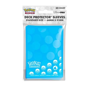 65 Card Sleeves - Standard - Water Energy - Ultra Pro - Pokemon