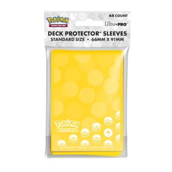 65 Card Sleeves - Standard - Electric Energy - Ultra Pro - Pokemon
