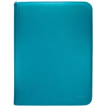 Item 9-Pocket Pro-Binder Premium Vivid - Vivid Teal - Ultra Pro - 9 Cases (360)