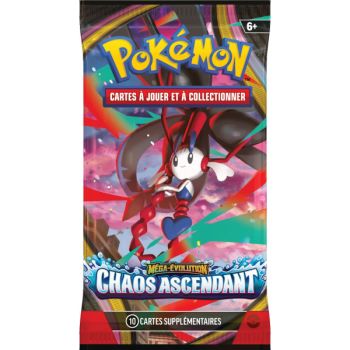 Artset - 4 Mega Evolution Boosters - Chaos Rising [ME04][CRI] - Pokémon