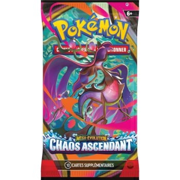 Artset - 4 Mega Evolution Boosters - Chaos Rising [ME04][CRI] - Pokémon
