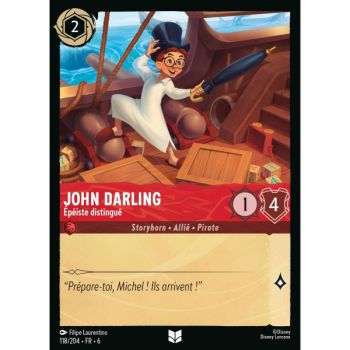 Item John Darling, Distinguished Swordsman - 118/204 - AZS - The Azurite Sea - Brilliant - Premium - French
