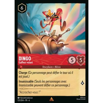 Item Goofy, Flying Blunderer - 123/204 - AZS - The Azurite Sea - Brilliant - Premium - French