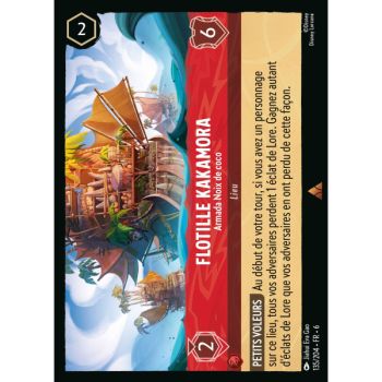 Item Kakamora Flotilla, Coconut Armada - 135/204 - AZS - The Azurite Sea - Brilliant - Premium - French