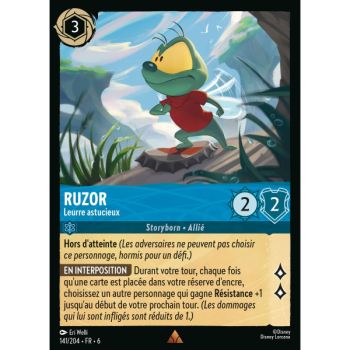 Item Ruzor, Clever Lure - 141/204 - AZS - La Mer Azurite - Rare - French
