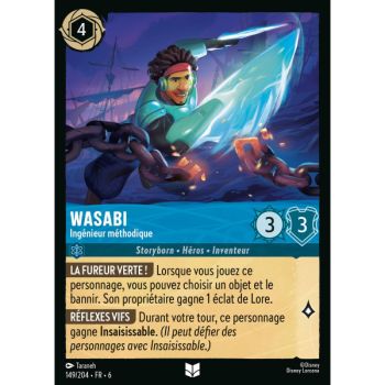 Item Wasabi, Methodical Engineer - 149/204 - AZS - The Azurite Sea - Brilliant - Premium - French