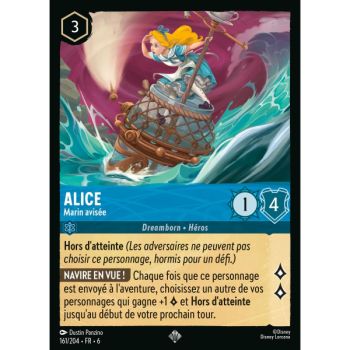 Item Alice, Wise Sailor - 161/204 - AZS - The Azurite Sea - Brilliant - Premium - French