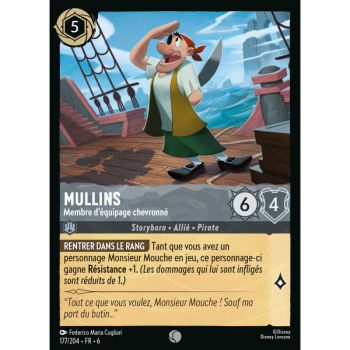 Item Mullins, Senior Crew Member - 177/204 - AZS - The Azurite Sea - Brilliant - Premium - French