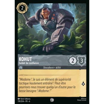 Item Kohut, Trusted Soldier - 178/204 - AZS - The Azurite Sea - Brilliant - Premium - French