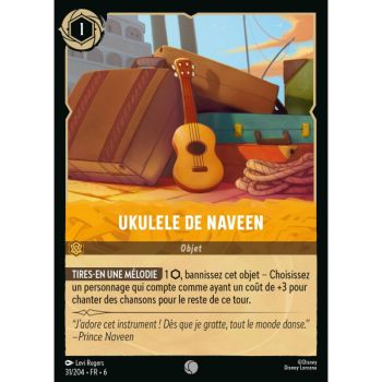 Item Naveen's Ukulele - 31/204 - AZS - La Mer Azurite - Brilliant - Premium - French