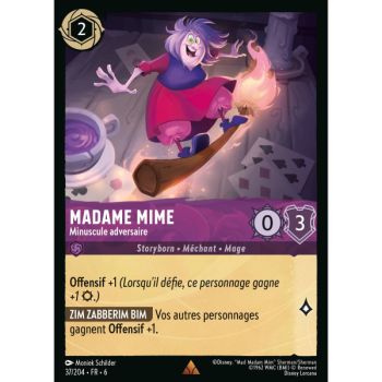 Item Madame Mime, Tiny Adversary - 37/204 - AZS - The Azurite Sea - Brilliant - Premium - French