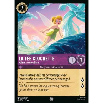 Item Tinker Bell, Flying at Full Speed - 43/204 - AZS - The Azurite Sea - Brilliant - Premium - French