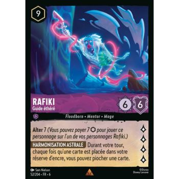 Item Rafiki, Ethereal Guide - 52/204 - AZS - The Azurite Sea - Brilliant - Premium - French