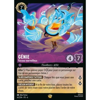 Item Genie, Marvelous Prankster - 61/204 - AZS - The Azurite Sea - Brilliant - Premium - French